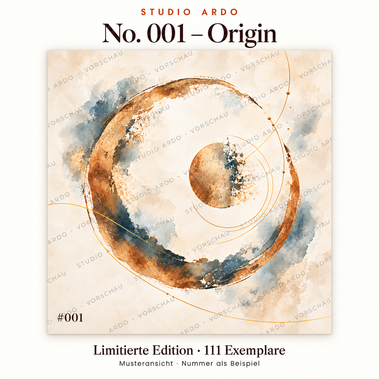 Studio ARDO Limited Edition #001 – limitierte digitale Kunstedition